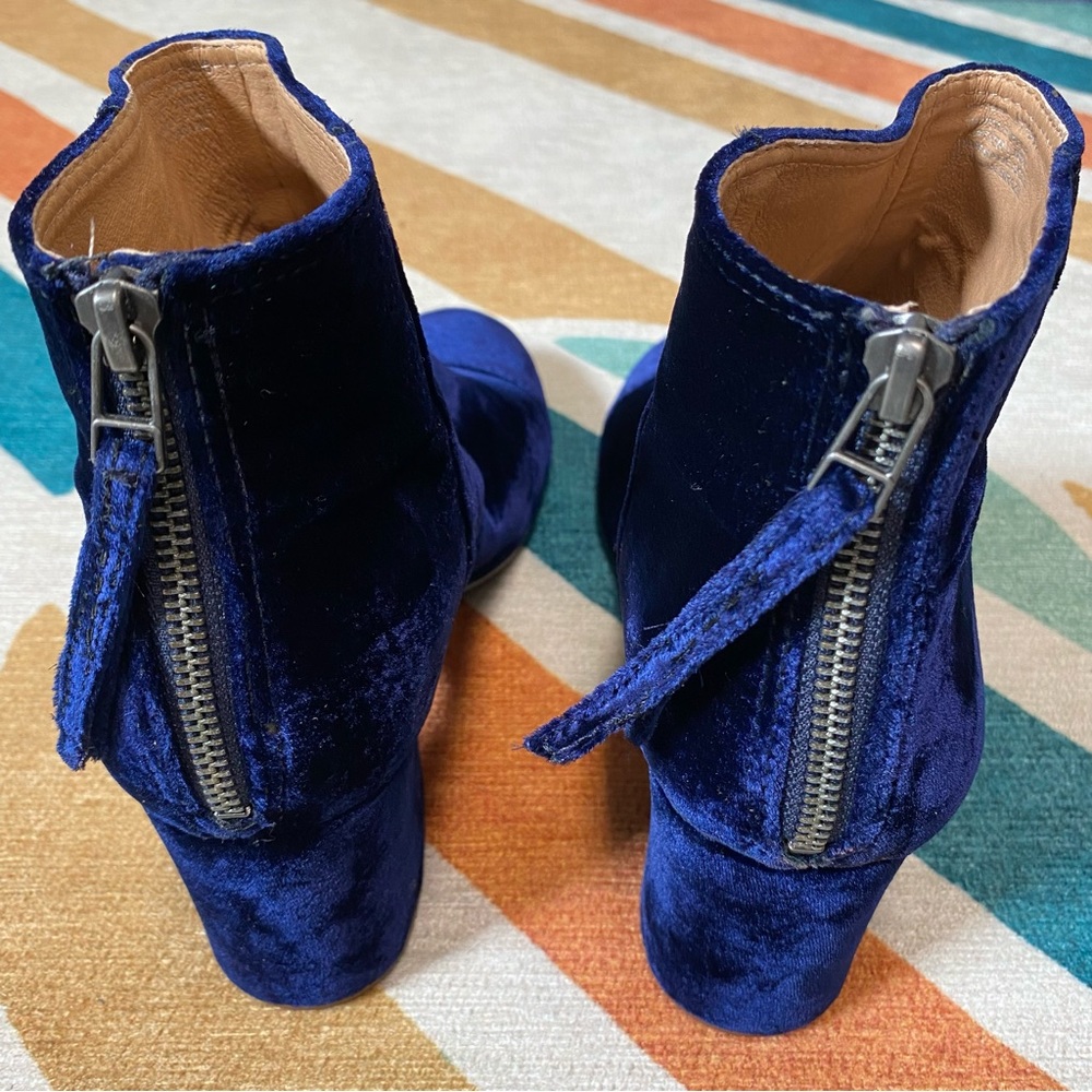 Madewell - “Jillian” Velvet Boots- Color: Night Vision- Size: US 11 - BRAND NEW - Picture 6 of 11